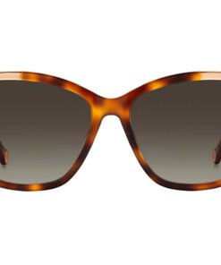 نظارة شمسية CAROLINA HERRERA للنساء مربع لون نمري - CH 0052/S C1H/HA