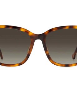 نظارة شمسية CAROLINA HERRERA للنساء مربع لون نمري - CH 0068/S 05L/HA