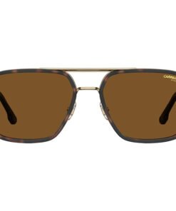 نظارة شمسية CARRERA للرجال مستطيل لون نمري - 256/S J5G/70