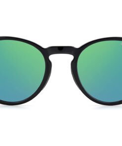 نظارة شمسية CARRERA للرجال دائري لون أسود و أخضر - 8056/S 7ZJ/Z9