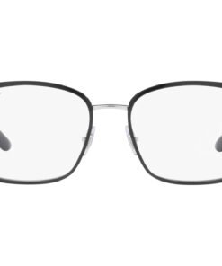 اطار طبي RAYBAN للرجال مربع لون أسود و فضي - RX6486 2861