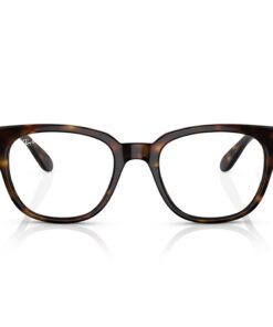 اطار طبي RAYBAN للرجال والنساء مستطيل لون نمري - RX7210 2012