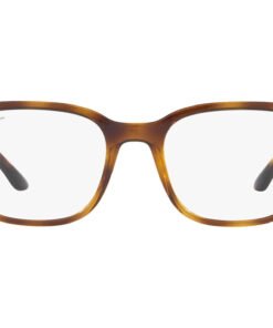 اطار طبي RAYBAN للرجال والنساء مستطيل لون نمري - RX7211 2012