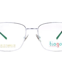 اطار طبي TIAGO للرجال والنساء مربع لون فضي - SW10012 C2