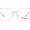 اطار طبي XBLAD للأطفال مربع لون شفاف - 2555 C2
