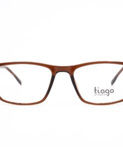 اطار طبي TIAGO للرجال والنساء مستطيل لون بني - RY22633 C3
