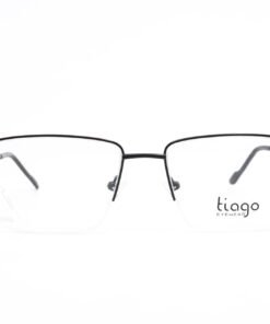 اطار طبي TIAGO للرجال مستطيل لون أسود - QM621 C1