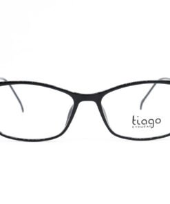 اطار طبي TIAGO للنساء مستطيل لون أسود و ذهبي - IP2358 C1