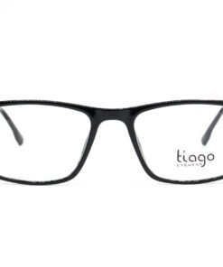اطار طبي TIAGO للرجال مستطيل لون أسود و ذهبي - RY22630 C1