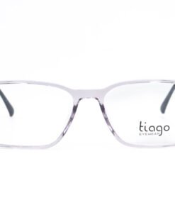 اطار طبي TIAGO للرجال مستطيل رمادي شفاف - IP1029 C2