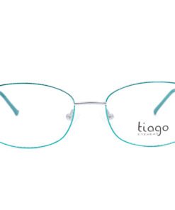 اطار طبي TIAGO للنساء بيضاوي تركواز - QM611 C2