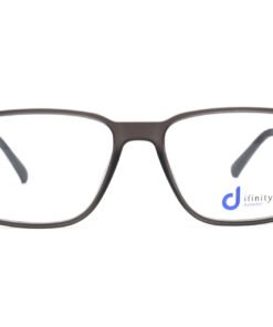 اطار طبي DIFINITY للرجال مستطيل لون رمادي - 8867 C6