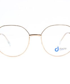 اطار طبي DIFINITY للنساء دائري لون ذهبي - 0715 C2