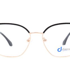 اطار طبي DIFINITY للنساء كات آي لون أسود و ذهبي - GZ1456 C1