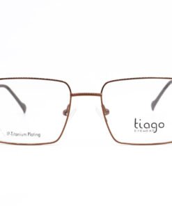 اطار طبي TIAGO مع عدسات حماية من الأشعة الزرقاء للرجال مربع لون برونزي - SV01006 C5