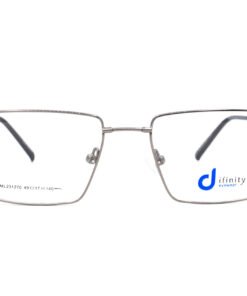 اطار طبي DIFINITY مع عدسات حماية من الأشعة الزرقاء للرجال مستطيل لون رمادي غامق - ML231270 C03