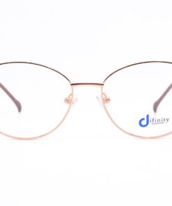 اطار طبي DIFINITY للنساء بيضاوي لون ذهبي - YY9451 C3