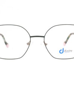 اطار طبي DIFINITY للنساء مربع لون فضي و أخضر - YM11001 C10