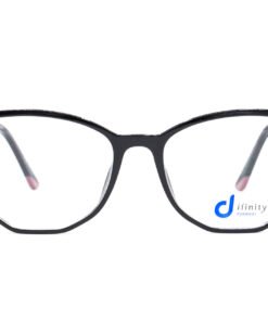 اطار طبي DIFINITY للنساء كات آي لون أسود و ذهبي - YX0670 C1