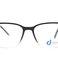 اطار طبي DIFINITY للرجال مستطيل لون تدرج الأسود - 2309 C1