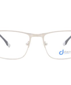 اطار طبي DIFINITY للرجال مستطيل لون فضي - YY9016 C4