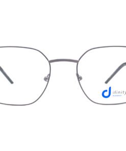 اطار طبي DIFINITY للرجال والنساء مربع لون رمادي غامق و أسود - 7530 C3