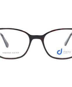 اطار طبي DIFINITY للنساء كات آي لون ذهبي و نمري - HA68 C2
