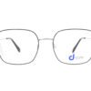اطار طبي DIFINITY للنساء مربع لون أسود و فضي - Z857 C1