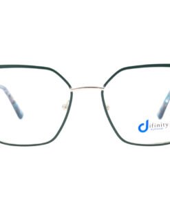 اطار طبي DIFINITY للنساء كات آي لون فضي و أخضر - 8056 C5