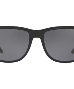 نظارة شمسية ARMANI EXCHANGE للرجال مستطيل لون أسود و نمري - AX4070S 815881
