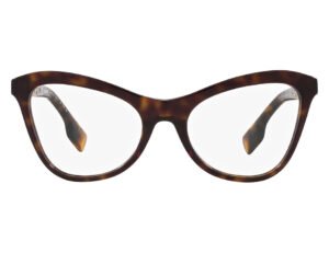اطار طبي BURBERRY للنساء كات آي لون ذهبي و نمري - BE2373U 3002