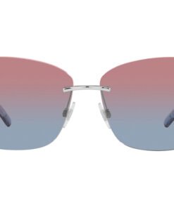 نظارة شمسية DOLCE&GABBANA للنساء فراشة لون فضي - DG2289 05/0Q