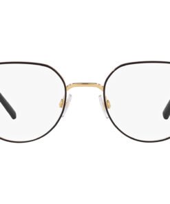 اطار طبي DOLCE&GABBANA للرجال والنساء مربع لون ذهبي و أسود - DG1349 1311