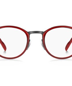 اطار طبي TOMMY HILFIGER للرجال والنساء دائري لون رمادي و أحمر - TH 1845 C9A/23