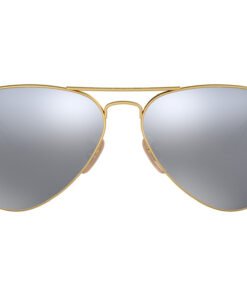 نظارة شمسية RAYBAN للرجال والنساء آفياتو لون ذهبي - RB3025 112W3
