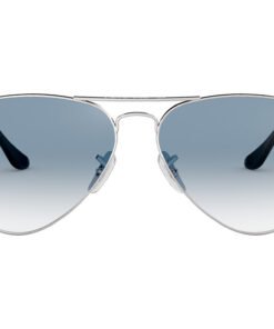 نظارة شمسية RAYBAN للرجال والنساء آفياتو لون فضي - RB3025 0033F