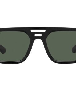نظارة شمسية RAYBAN للرجال مربع لون أسود - RB4397 667771