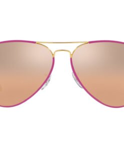 نظارة شمسية RAYBAN للنساء آفياتو لون موف و ذهبي - RB3025JM 91963E
