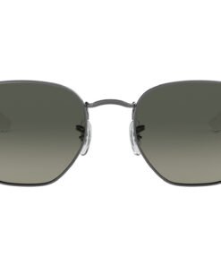 نظارة شمسية RAYBAN للرجال والنساء مربع لون رمادي غامق - RB3548N 00471