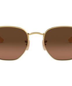 نظارة شمسية RAYBAN للرجال والنساء مربع لون ذهبي - RB3548N 912443
