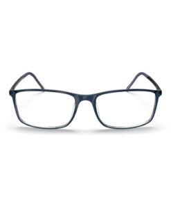 اطار طبي SILHOUETTE للرجال مستطيل لون أزرق - 2934-75 4510