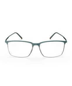 اطار طبي SILHOUETTE للرجال مستطيل لون أخضر - 2946-75 5010