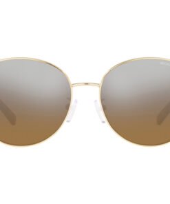 نظارة شمسية MICHEL KORS للنساء دائري لون ذهبي - MK1119 101484