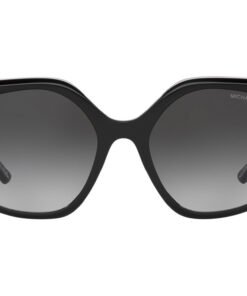 نظارة شمسية MICHEL KORS للنساء مضلع لون أسود - MK2177 31068G