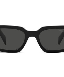نظارة شمسية PRADA للنساء مستطيل لون أسود - PR17WS 1AB5S0