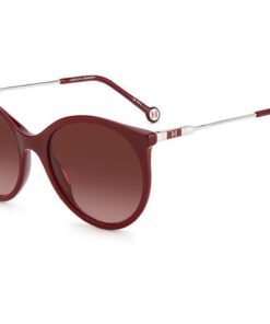 نظارة شمسية CAROLINA HERRERA للنساء مربع لون أحمر - CH 0069/S LHF/3X