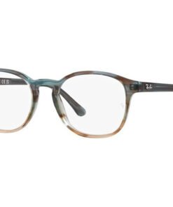 اطار طبي RAYBAN للرجال والنساء مستطيل لون بيج - RX5417 8252