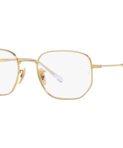 اطار طبي RAYBAN للرجال والنساء مربع لون ذهبي - RX6496 2500