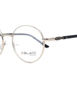 اطار طبي XBLAD للنساء دائري لون فضي و أسود - RS013 C2