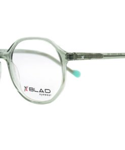 اطار طبي XBLAD للأطفال دائري لون شفاف و أخضر - 2540 C2